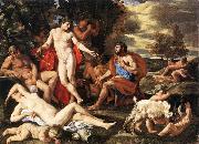 Nicolas Poussin Midas and Bacchus France oil painting artist